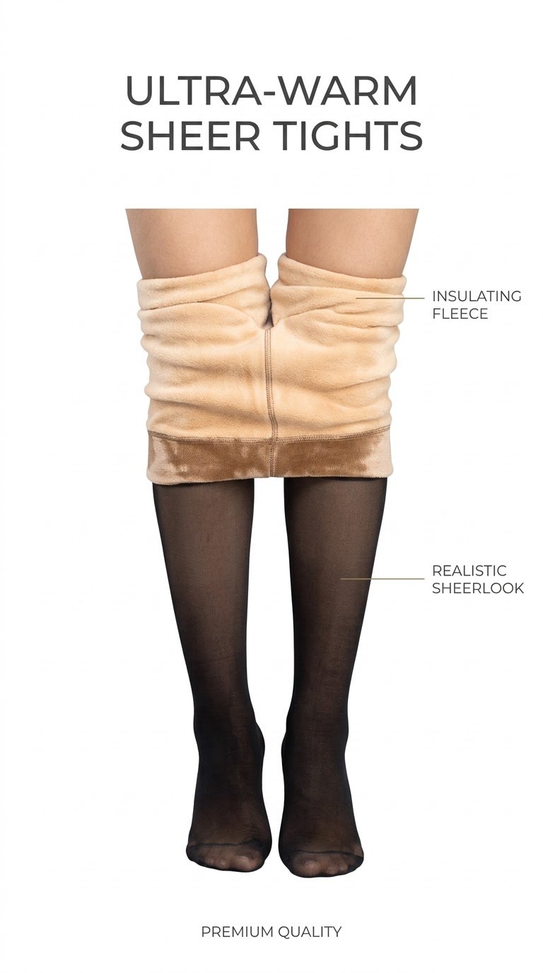 SheMoves Dual Tone High-Waist Performance Tights | Sculpt Fit Activewear - Image 5